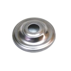 Tapa para portaglobos de hierro bruto Ø35 mm x 3 mm