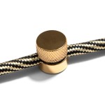 Fijadores metálicos para cable textil 2 uds | FABRICA TU LÁMPARA