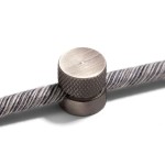 Fijadores metálicos para cable textil 2 uds | FABRICA TU LÁMPARA