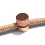 Fijadores metálicos para cable textil 2 uds | FABRICA TU LÁMPARA