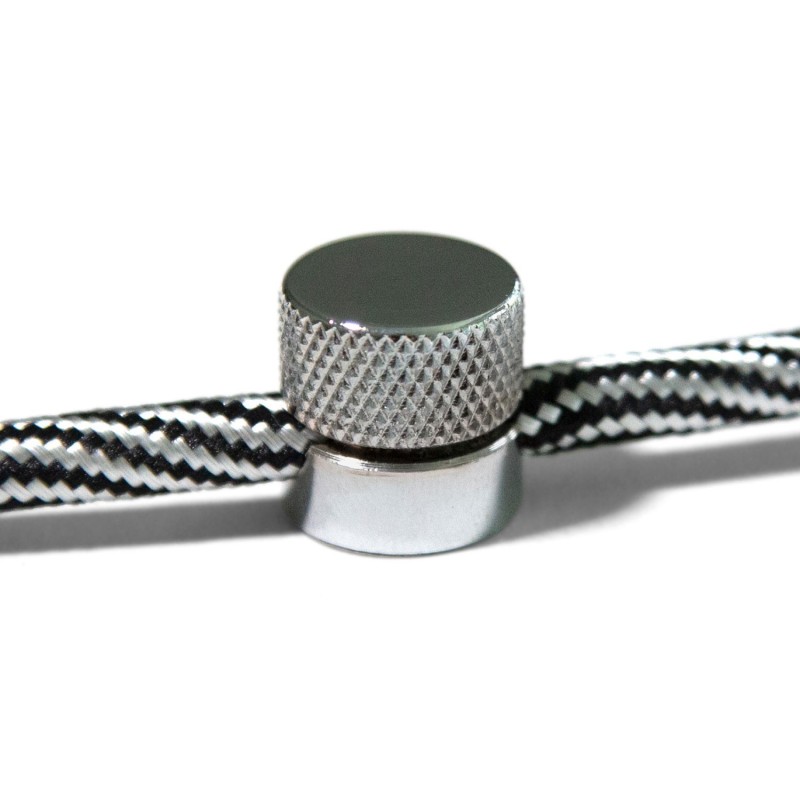 Fijadores metálicos para cable textil 2 uds | FABRICA TU LÁMPARA