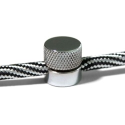 Fijadores metálicos para cable textil 2 uds | FABRICA TU LÁMPARA