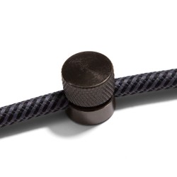Fijadores metálicos para cable textil 2 uds | FABRICA TU LÁMPARA