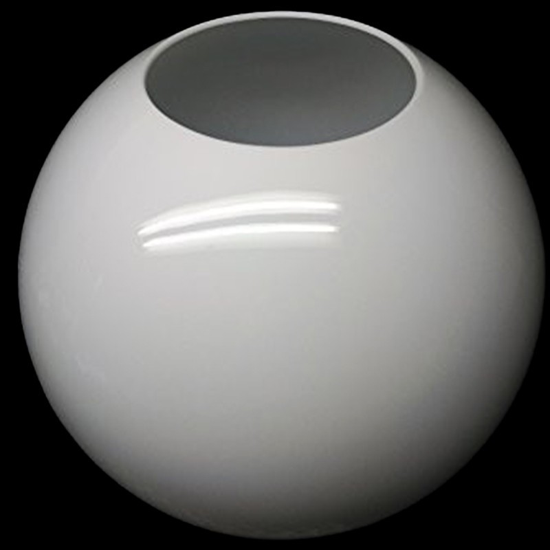 Globo blanco PMMA sin cuello para exterior | Tu Lámpara