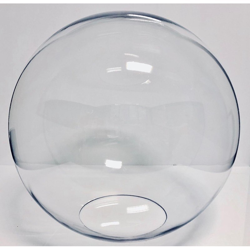 Globo de PMMA transparente sin cuello para exterior | Iluminable