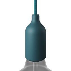 Portalámparas E27 de silicona en varios colores | Iluminable