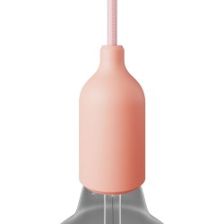 Portalámparas E27 de silicona en varios colores | Iluminable