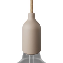 Portalámparas E27 de silicona en varios colores | Iluminable