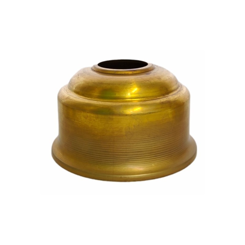 Campana de latón 70 mm x 120 mm con orificio de 42 mm