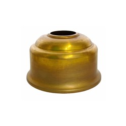 Campana de latón 70 mm x 120 mm con orificio de 42 mm