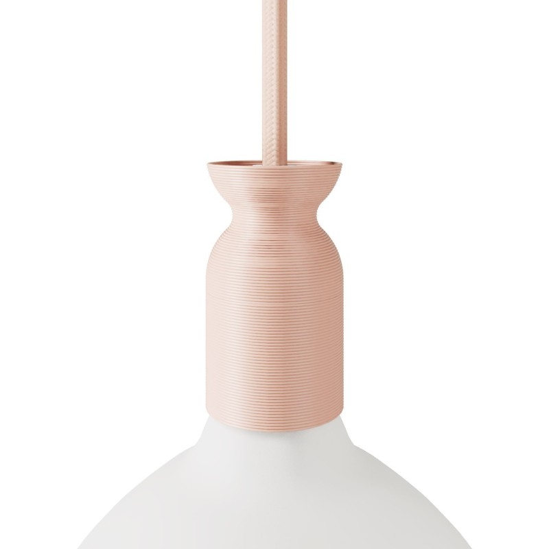 Kit portalámparas E27 reciclado impreso en 3D | Varios colores