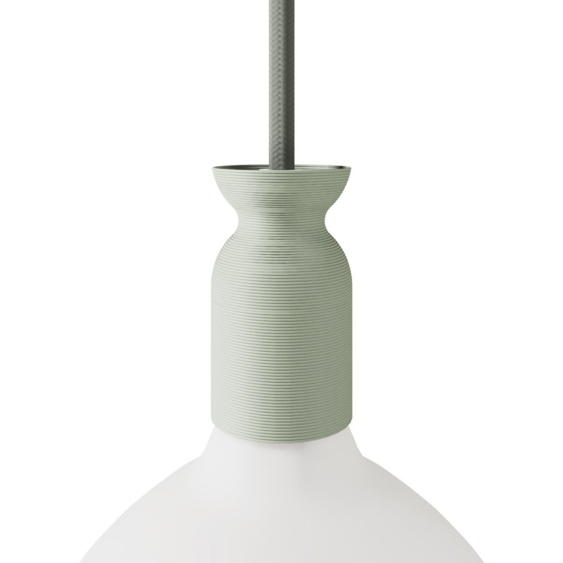 Kit portalámparas E27 reciclado impreso en 3D | Varios colores