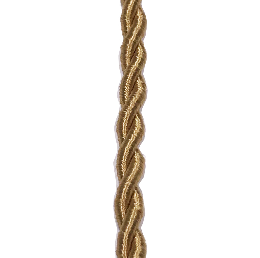 100 Mts Cable decorativo trenzado corto (elige color)