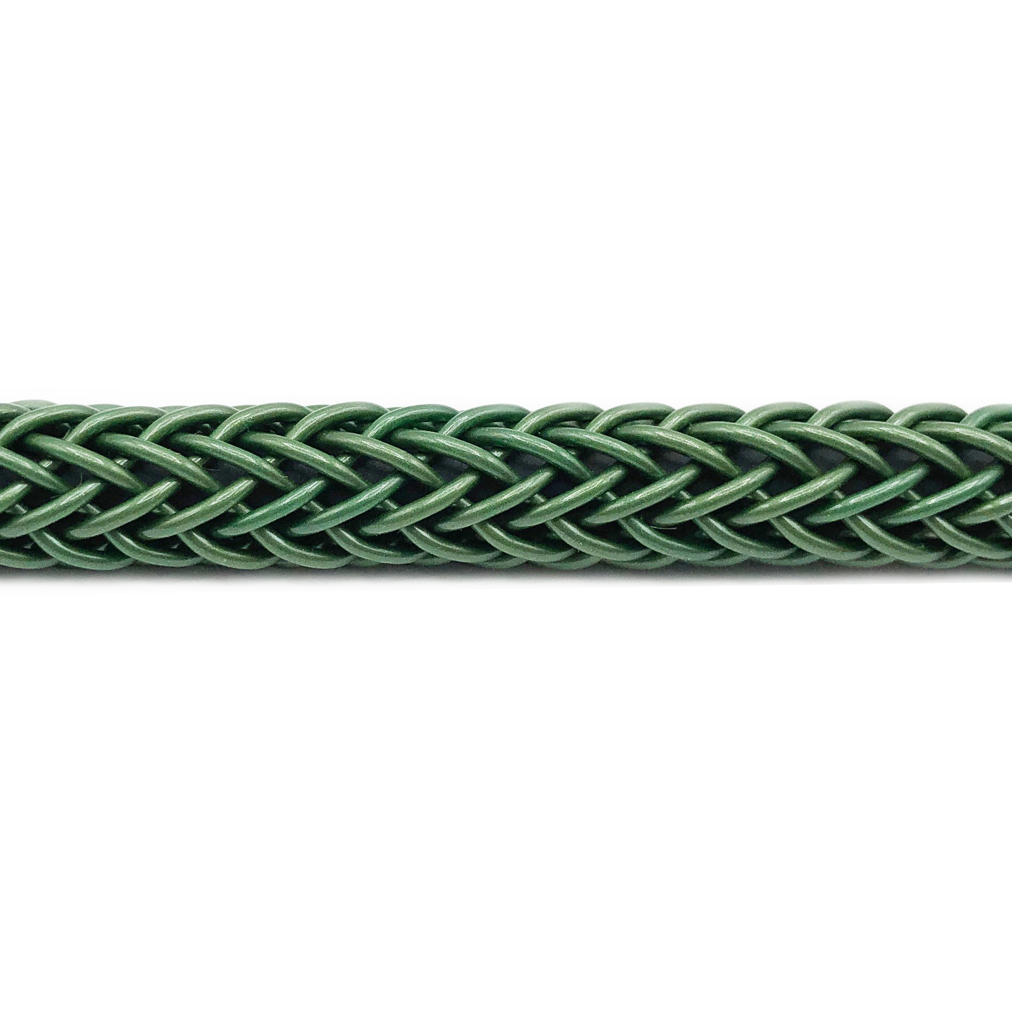 Cable plástico trenzado Scooby color verde bobina 100mts