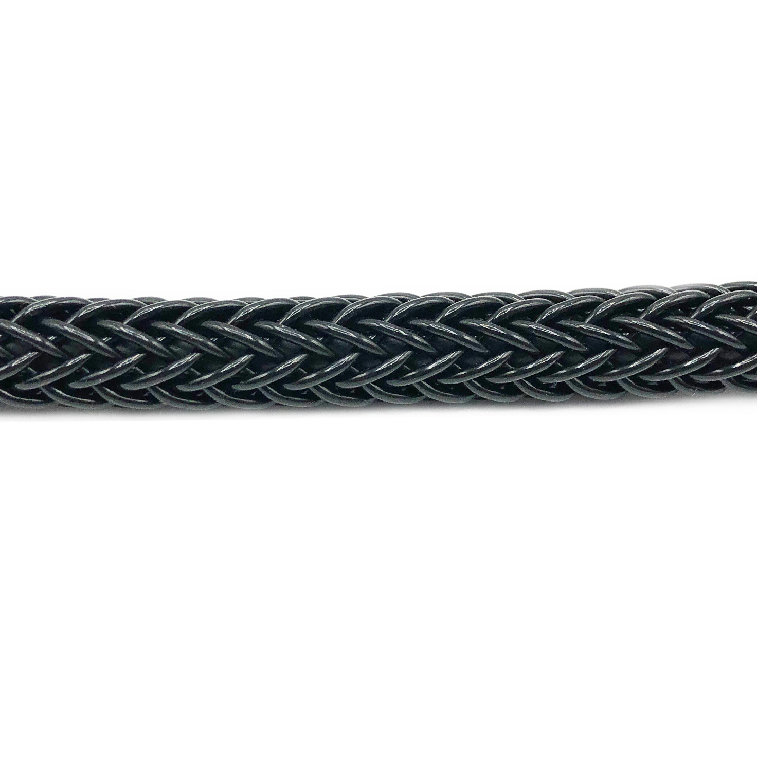 Cable plástico trenzado Scooby color negro bobina 100mts