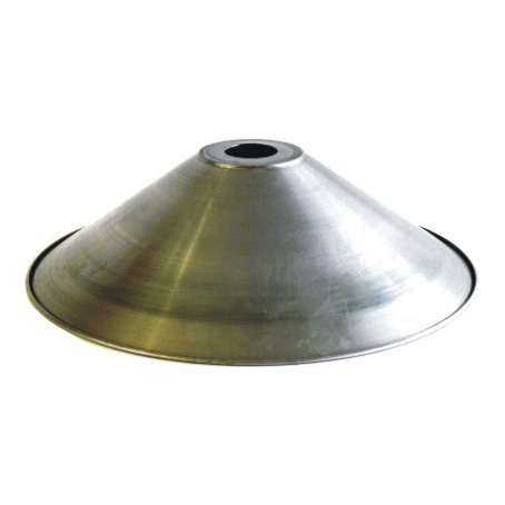 Pantalla campana hierro 360mm diámetro x 110mm altura