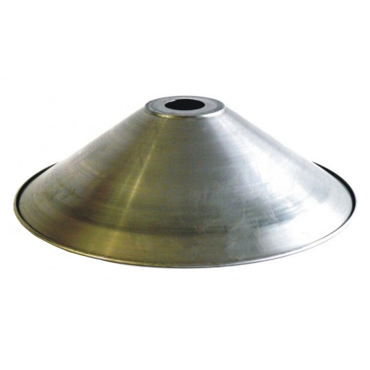 Pantalla campana hierro 460mm diámetro x 110mm altura