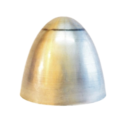 Pantalla campana de aluminio 210mm diámetro x 180mm alto
