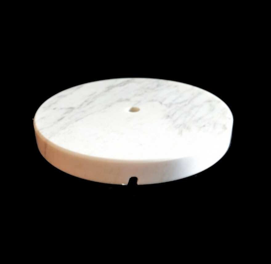 Base de mármol para lámparas 160mm diámetro x 20mm ref. 298193