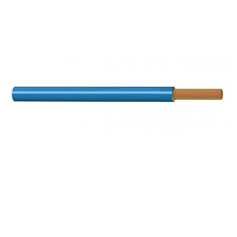 Cable unipolar teflon color azul sección 1 x 0.50 mm2 ref. 299282