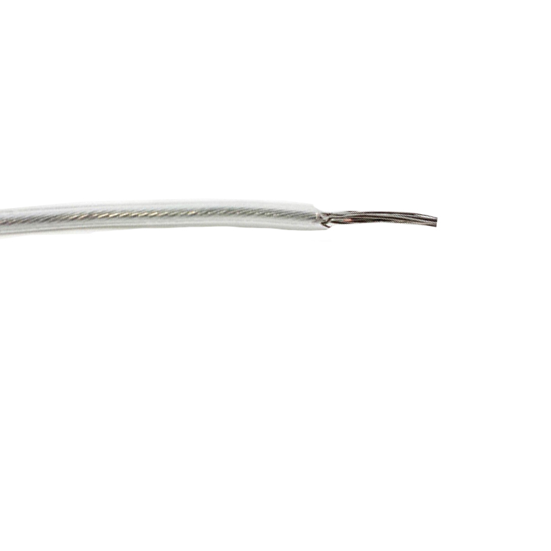 Cable unipolar teflon transparente sección 1 x 0,50 mm2 ref. 299289