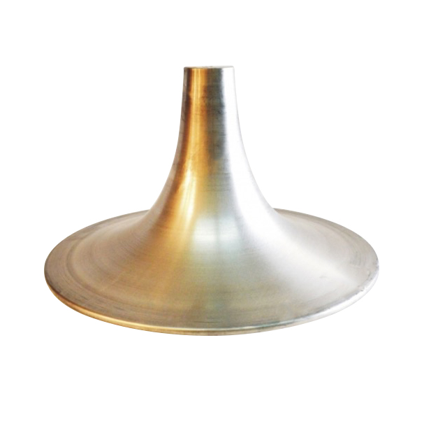 Pantalla campana de aluminio 485mm diámetro x 275mm alto