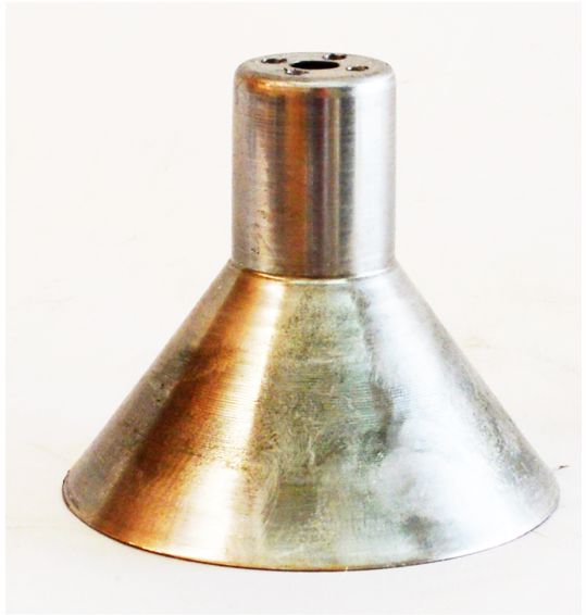 Campana de metal aluminio ø105x95h ref. 404191
