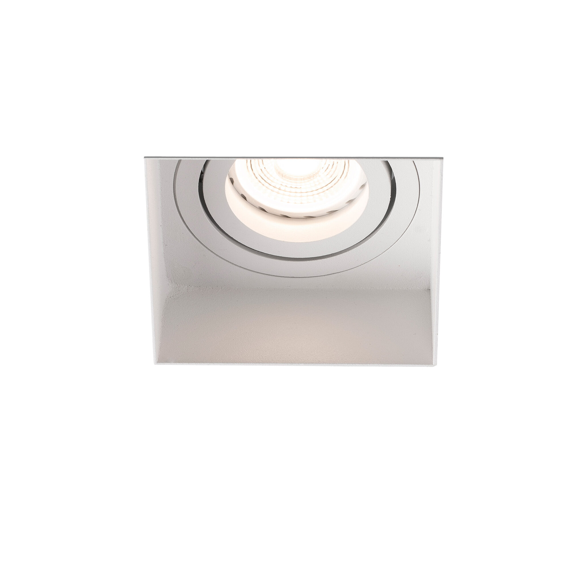 FARO HYDE SQ Lámpara empotrable blanco cuadrado orientable sin marco ref. 40112