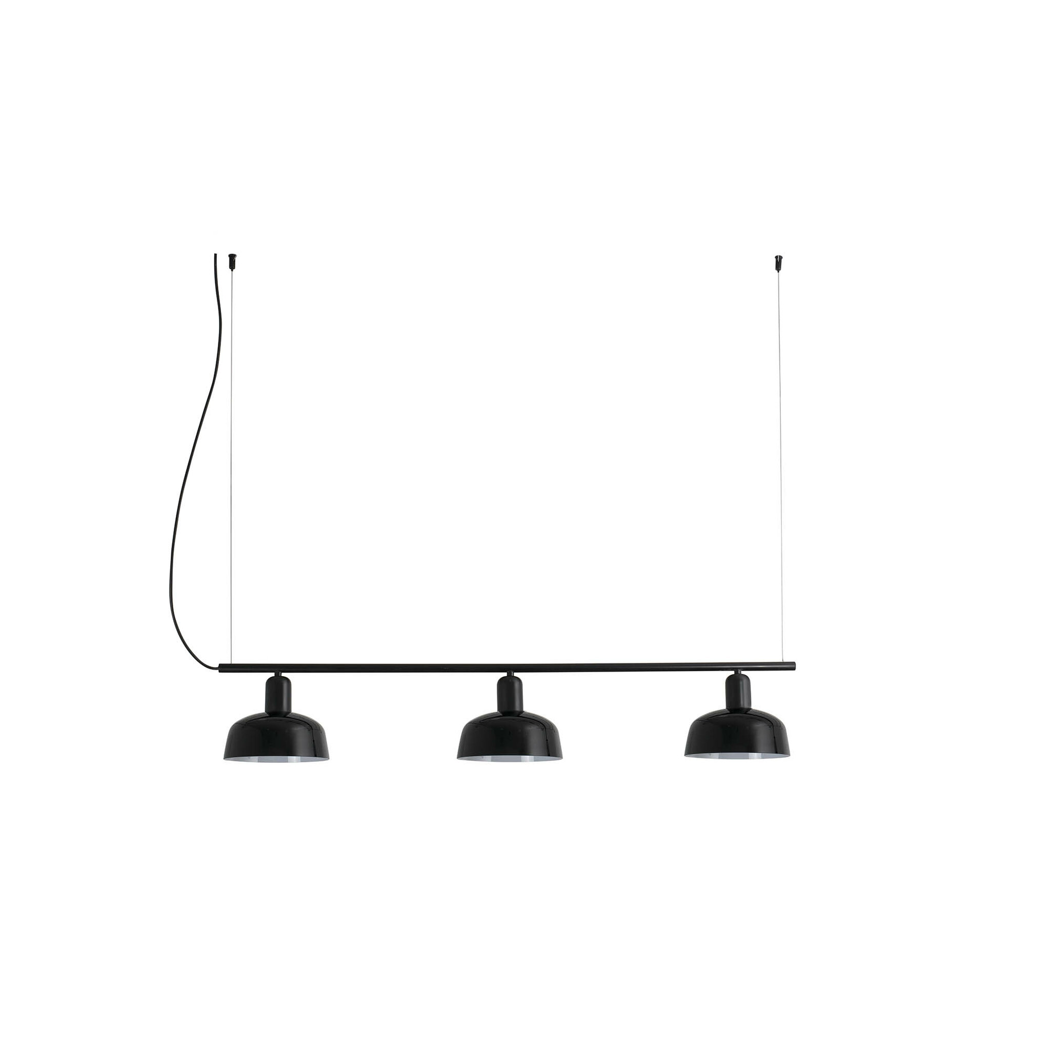 FARO TATAWIN LINEAL S Lámpara colgante lineal negro ref. 20338-117