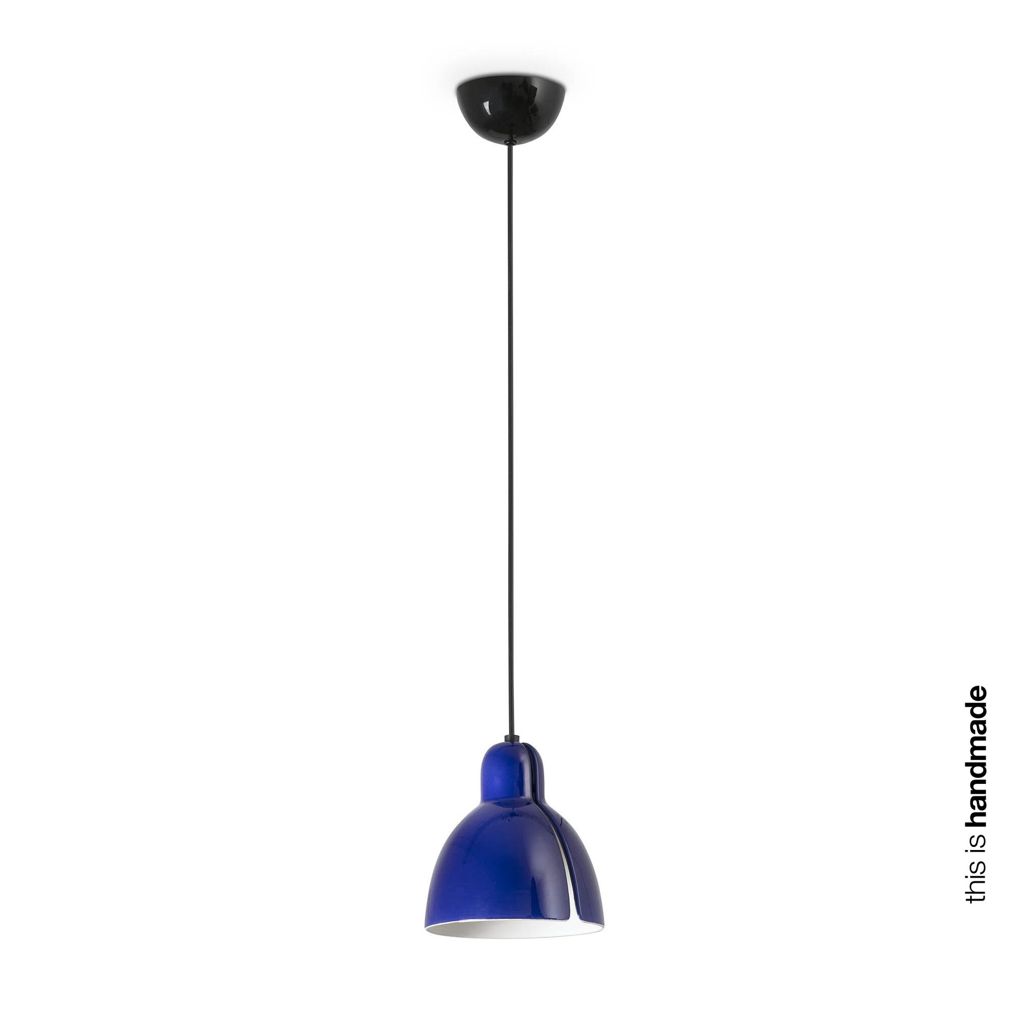 FARO VENICE Lámpara colgante azul cobalto ref. 64259