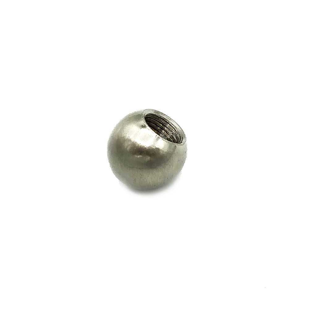 Esfera de metal final para tubos y tijas 14mm diámetro