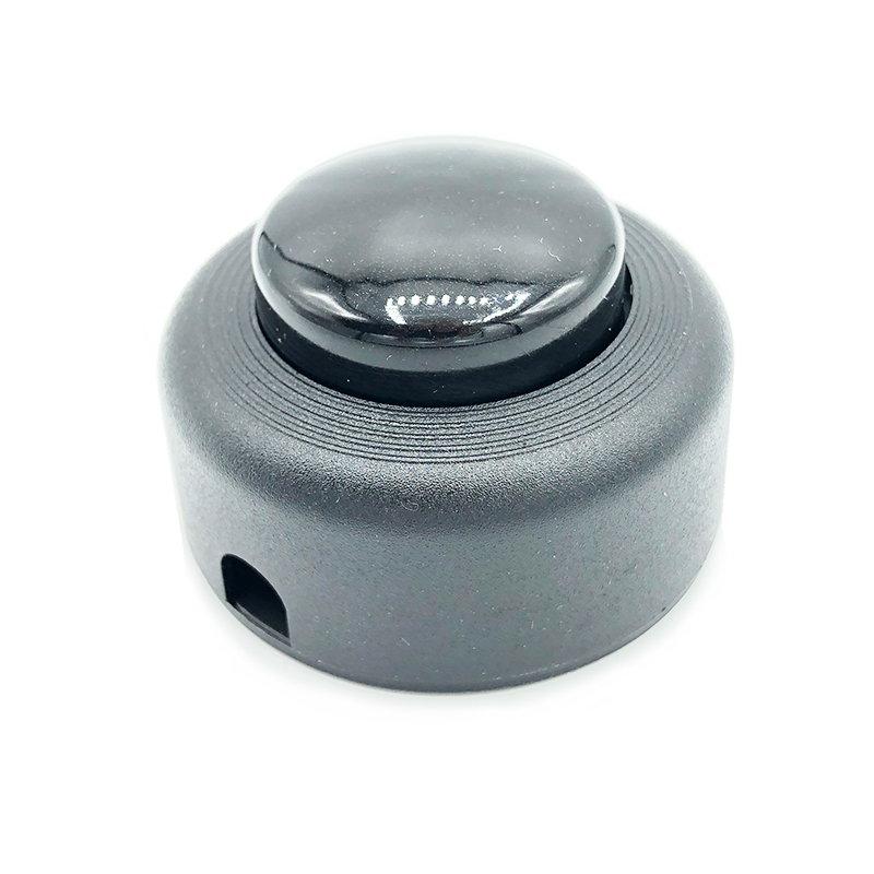 Interruptor de pie negro tamaño mini para lámparas ref. 282054