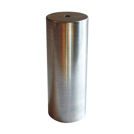 Pantalla campana de aluminio 75mm diámetro x 200mm alto
