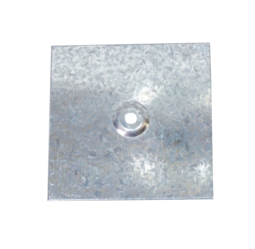 Plancha cuadrada de hierro para contrapeso de lámparas ref. 298220