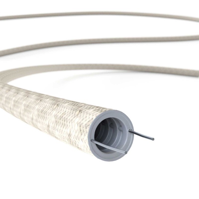 Interruptor doble de pared para tubo flexible decorativo - Tubo decorativo  flexible instalaciones vistas - Fabricatulampara