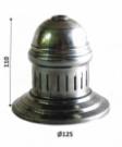 Pantalla campana hierro 125mm diámetro x 110mm altura