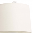 FARO MONTREAL Lámpara de pie cromo/beige ref. 24037-08