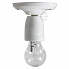 Aplique para LED E27 porcelana color blanco 5210830