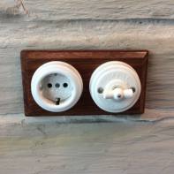 Interruptores de porcelana rústicos y antiguos: ¿Cuál necesito?