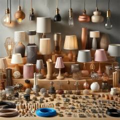 Crea tu propia lámpara con nuestros materiales para lámparas